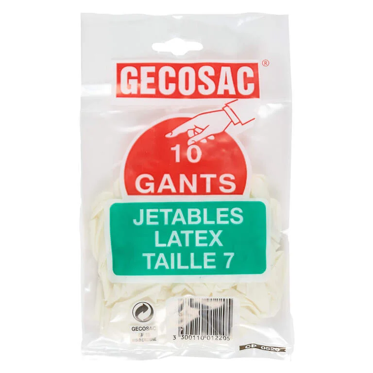 Gants latex